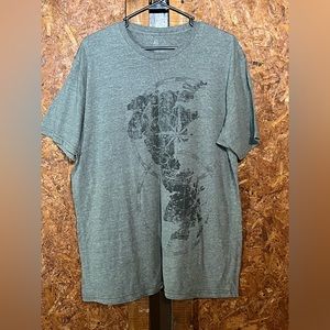 American eagle large gray men short sleeve T-shirt
